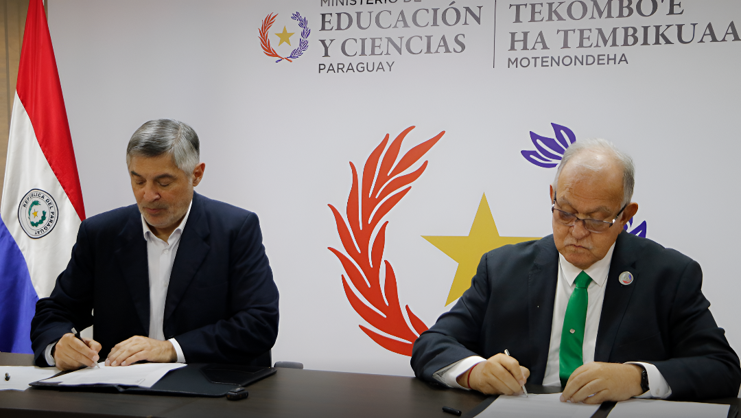 MEC y Justicia Electoral firman convenio para pasantías de jóvenes
