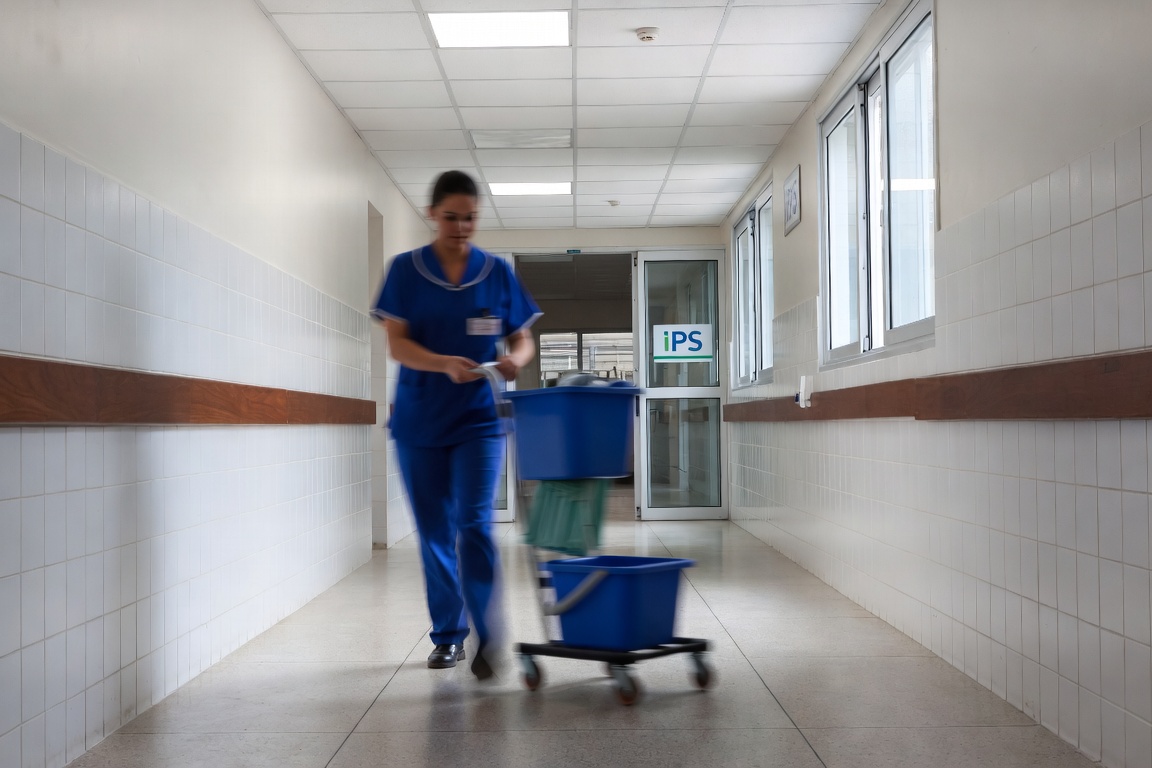 Cada personal de limpieza cuesta al IPS hasta G. 9,5 millones al mes