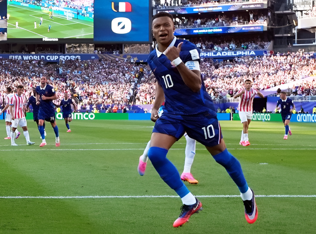 Paraguay aguantó hasta los 70 pero Francia lo sacó del Mundial con un penal de Mbappé