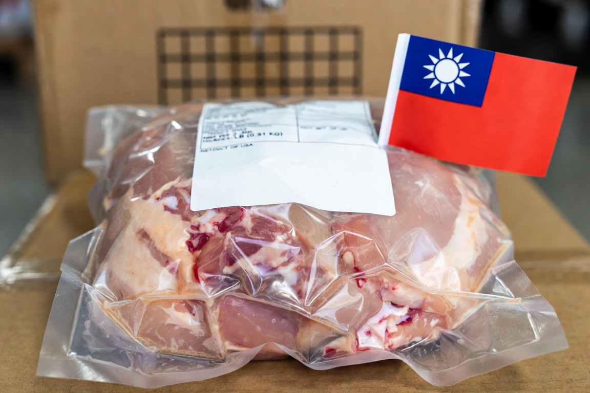 Paraguay manda por primera vez carne de pollo a Taiwán tras más de 10 años de trámites