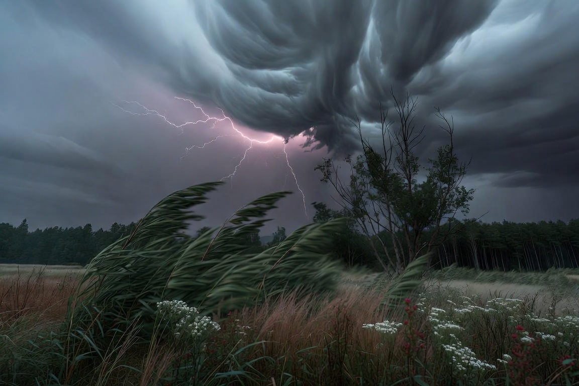 Tormentas fuertes avanzan sobre varias zonas del país con lluvias intensas, ráfagas y posible caída de granizos