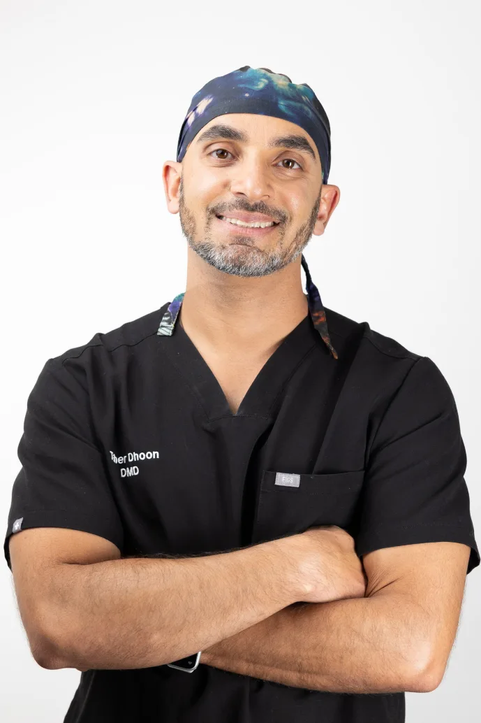 Dr. Dhoon smiling portrait at greeley dental care