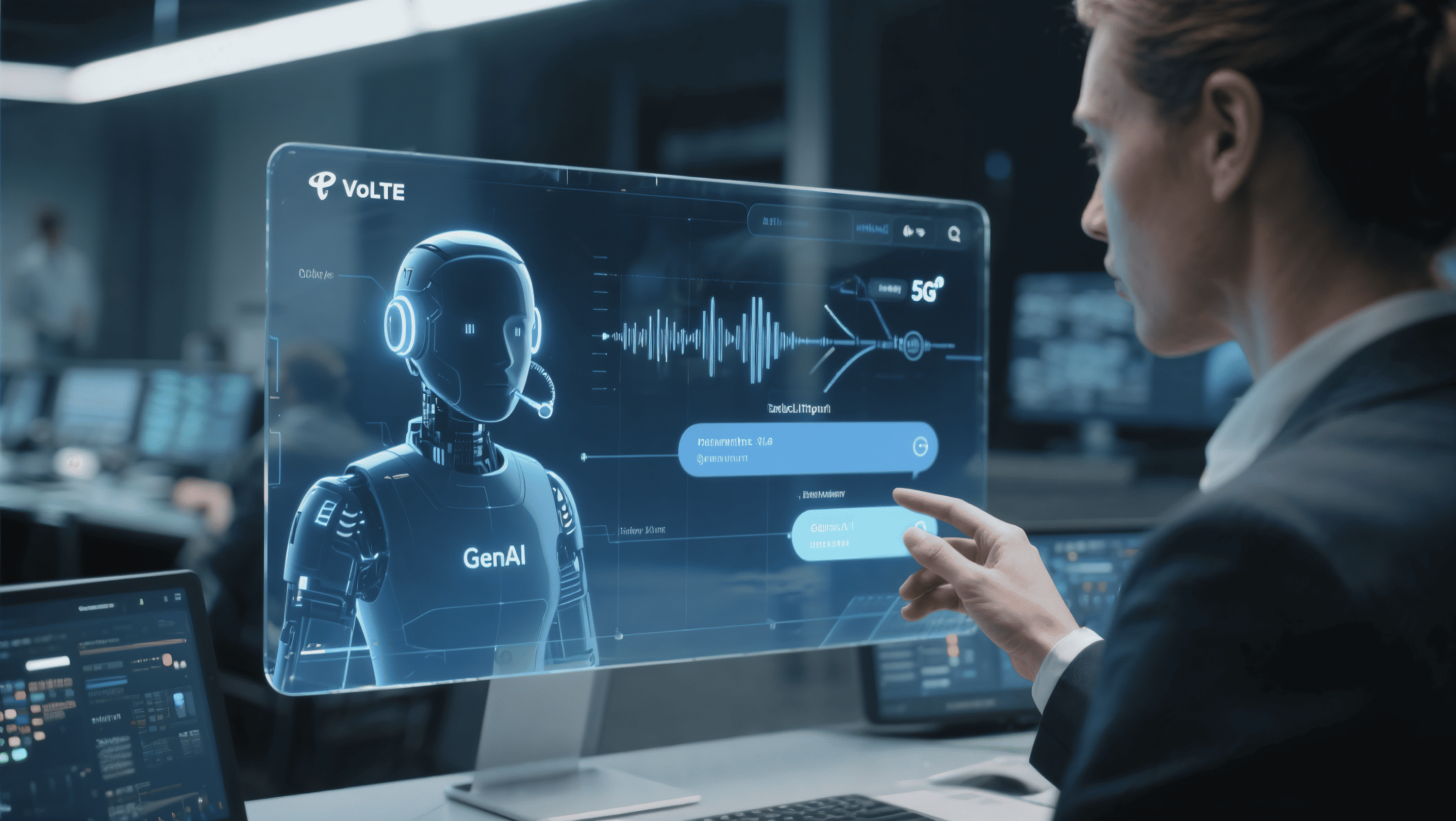 GenAI based operations for VoLTE and VoNR