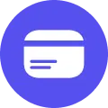 A lock icon on a textured and swirly blue, pink, and teal background