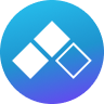 A lock icon on a textured and swirly blue, pink, and teal background