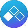 A lock icon on a textured and swirly blue, pink, and teal background