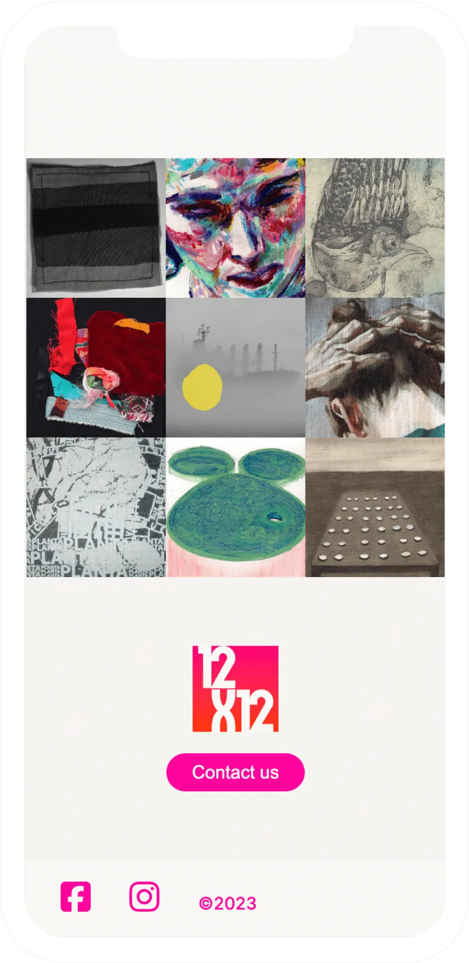12x12 website images on mobile