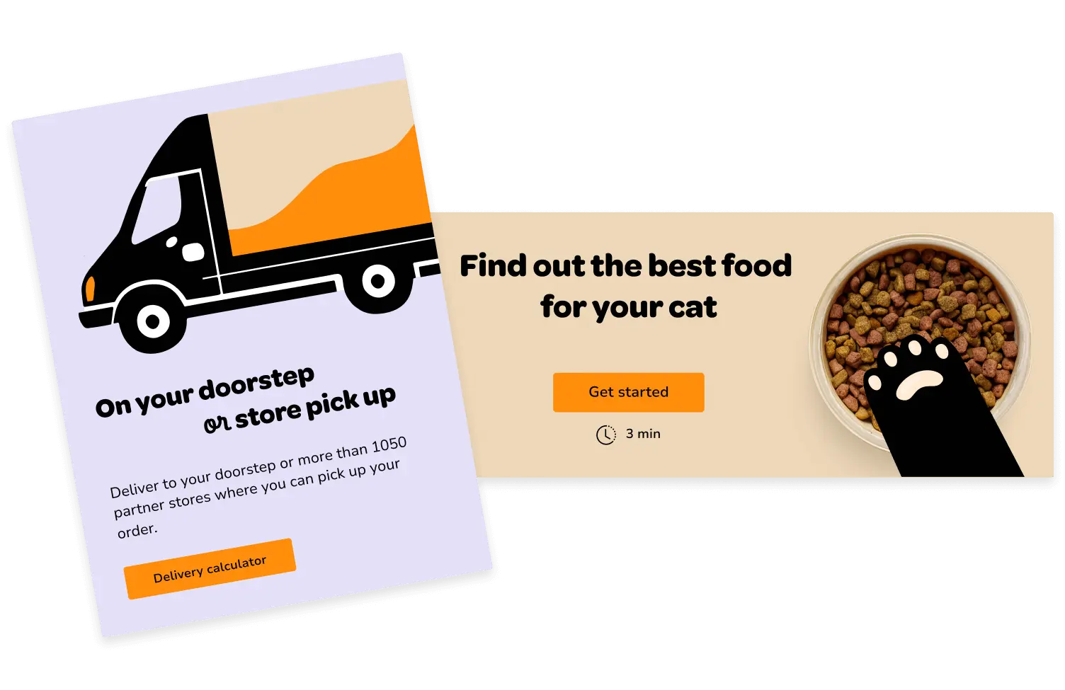 delivery calculator and quiz