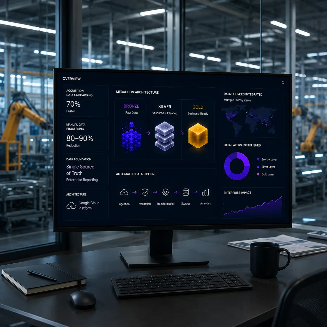 From fragmented ERP data to a governed Medallion Architecture