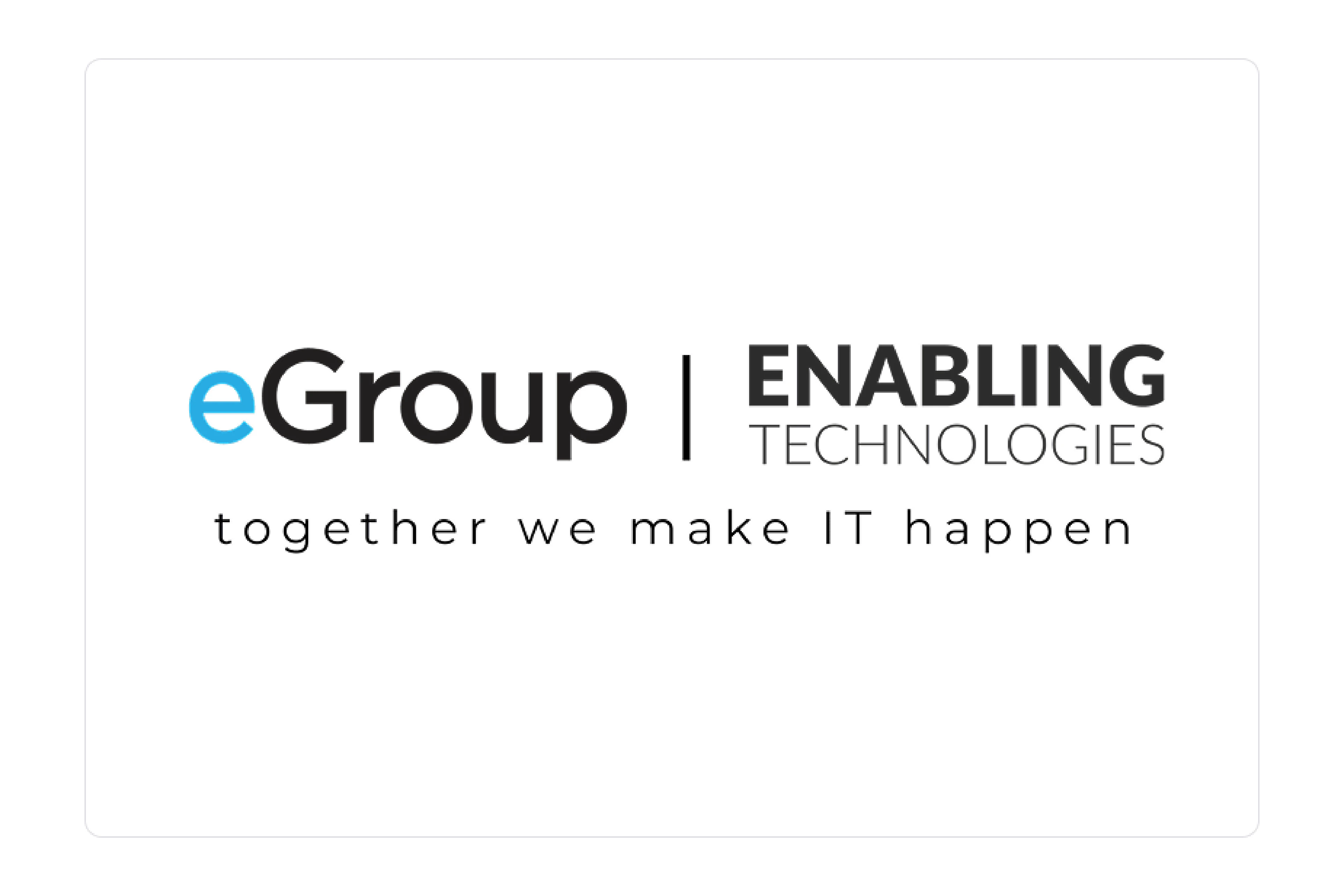 eGroup Enabling