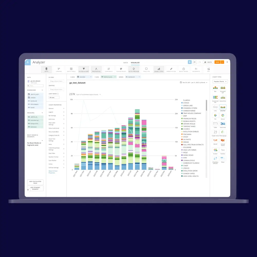 Streamlined Data Analytics case image preview