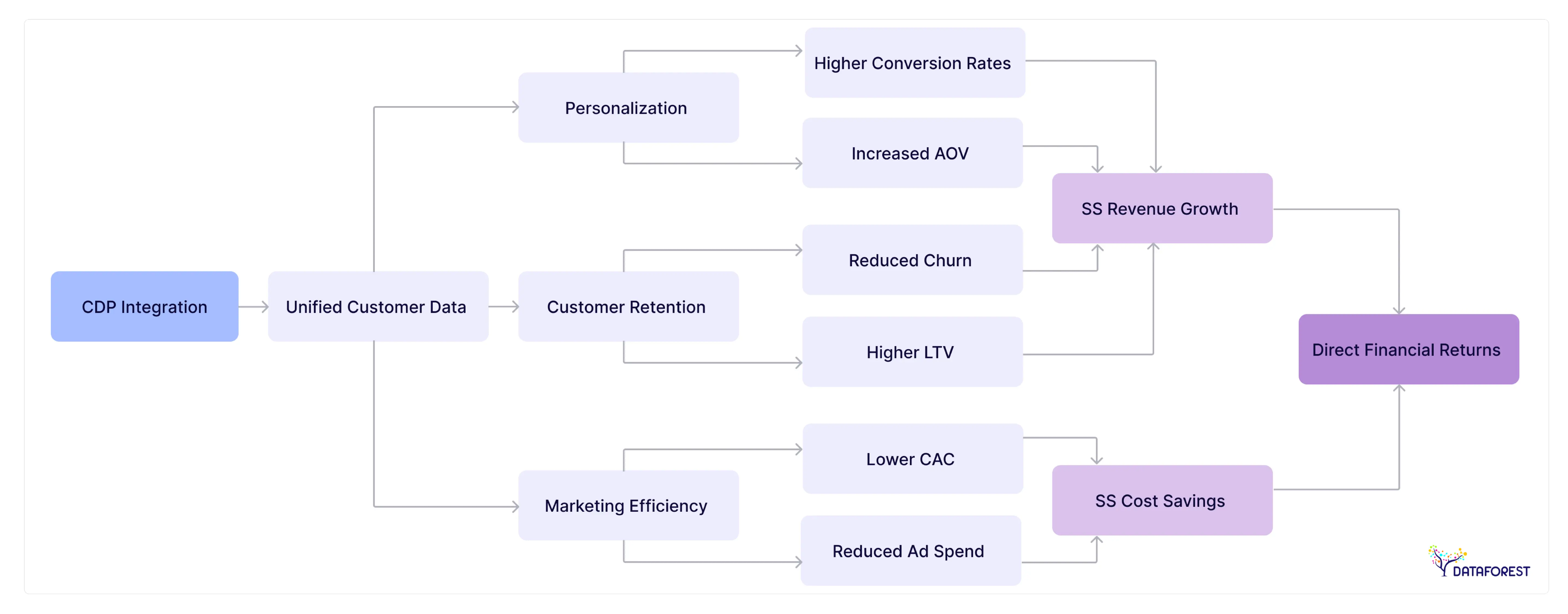 How customer data platform (CDP) integration generates financial returns