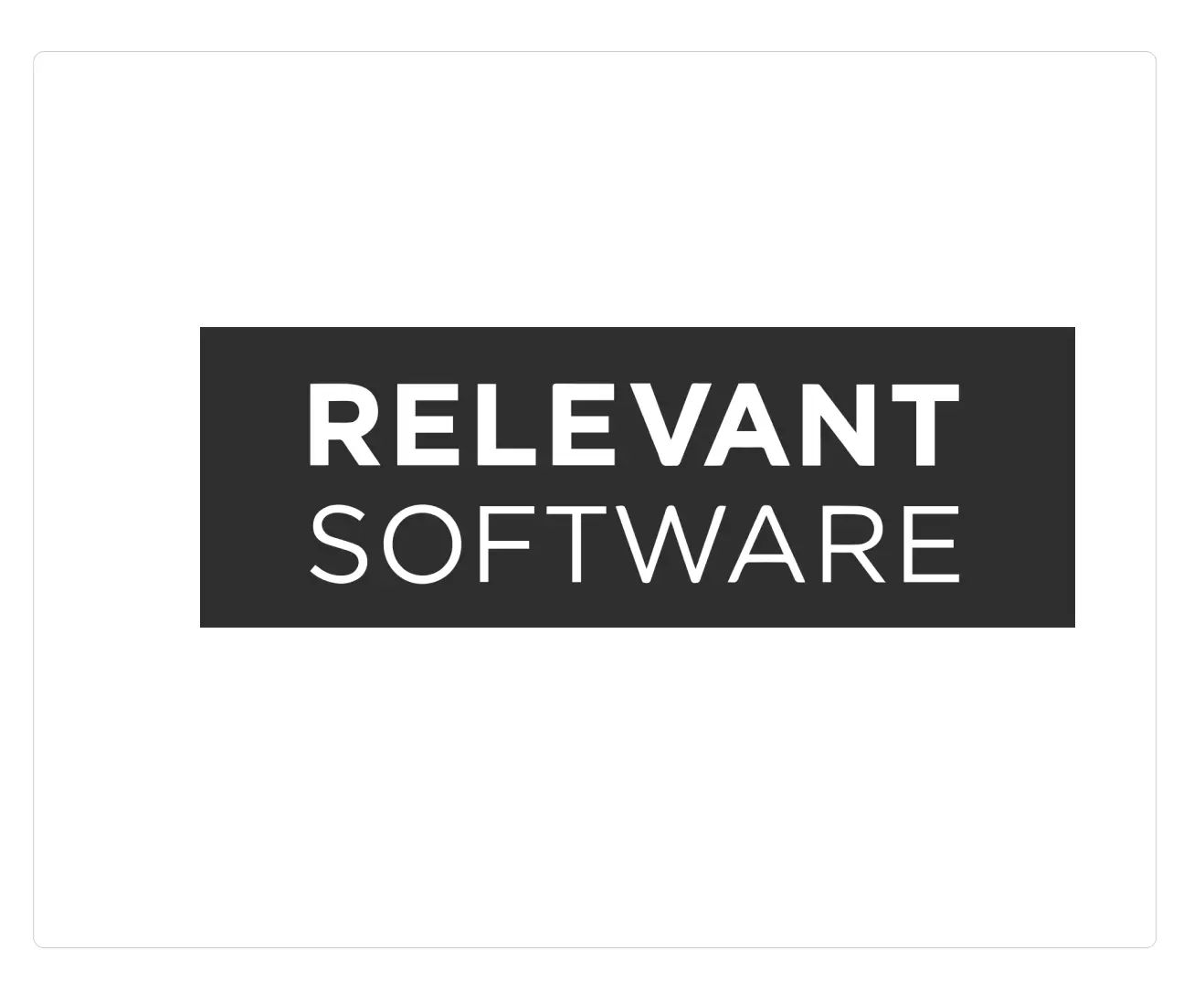 Relevant Software