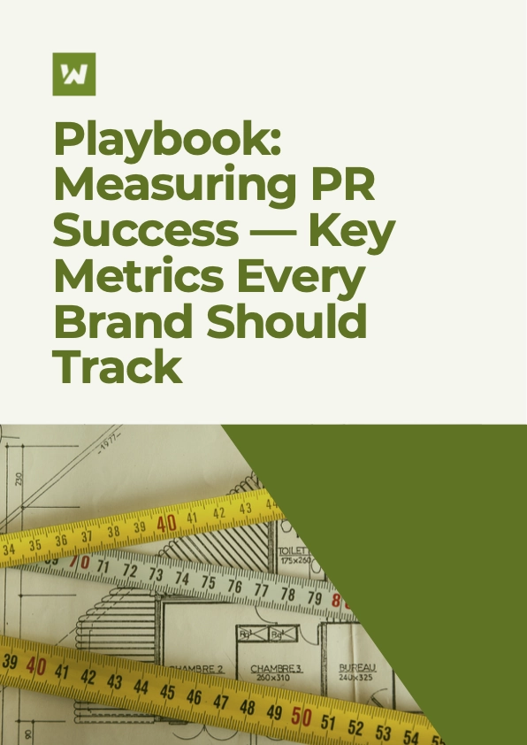 Cover for the Measuring PR Success ebook