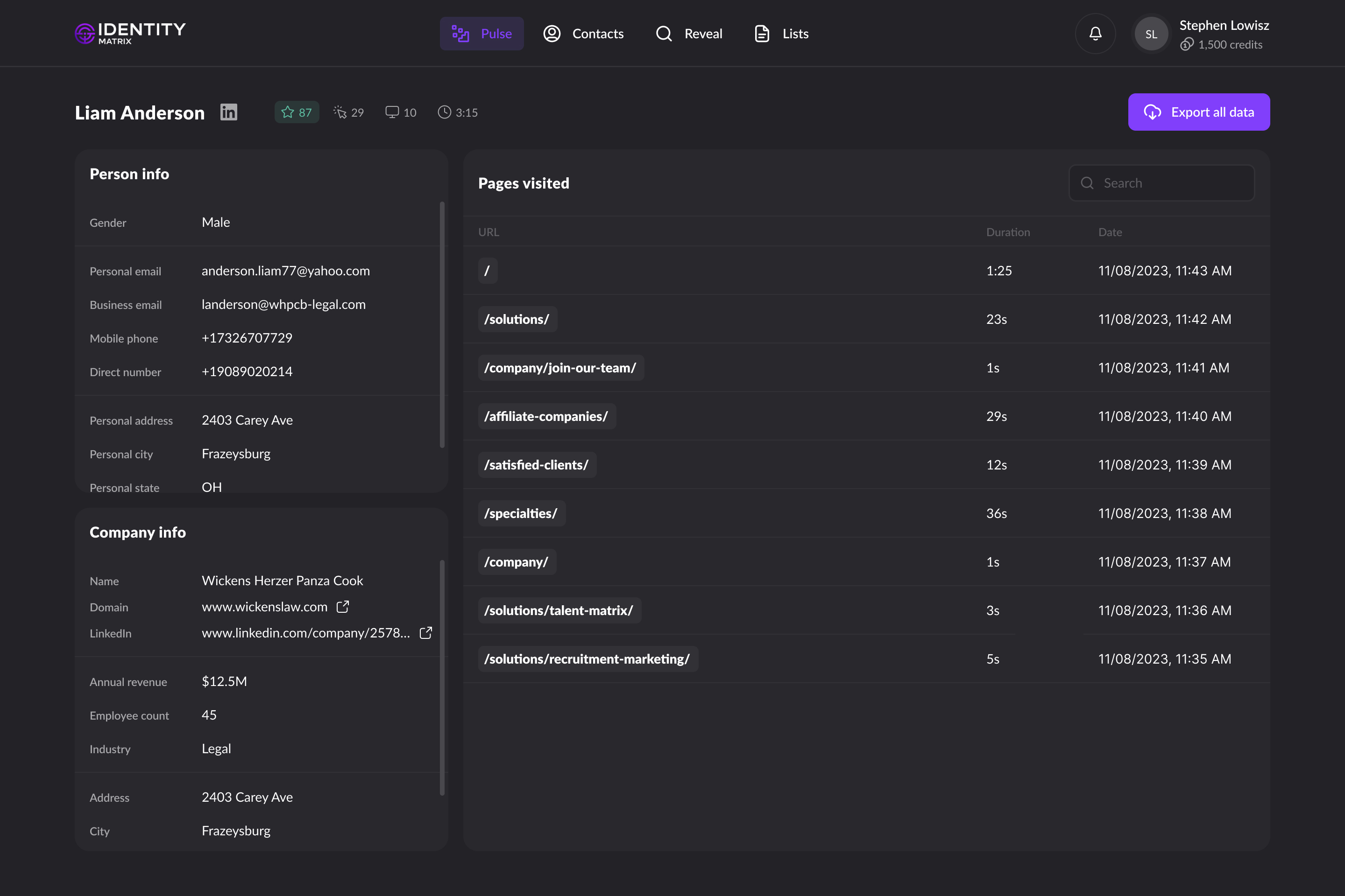 SIT BACK WHILE YOUR LEADS ARE CAPTURED FOR YOU