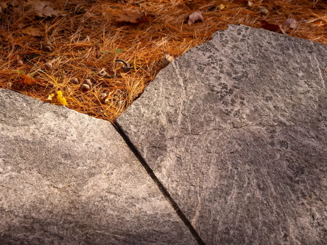 Flagstone detail