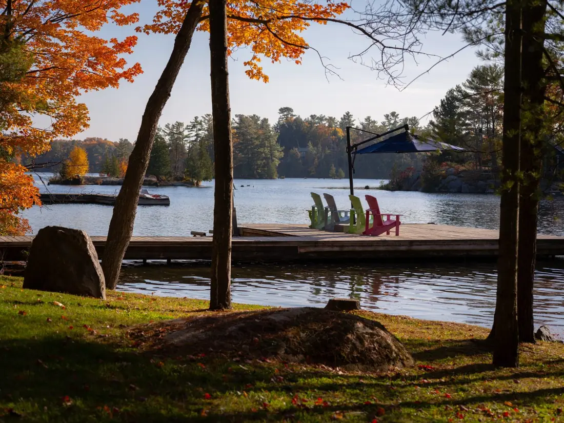 Dock and lake view