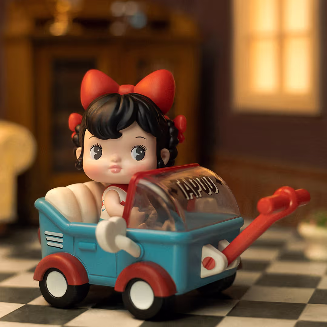Nostalgic Push-Pull Car