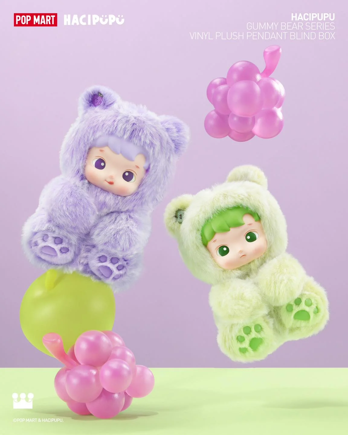 Grape Flavor & Green Apple Flavor