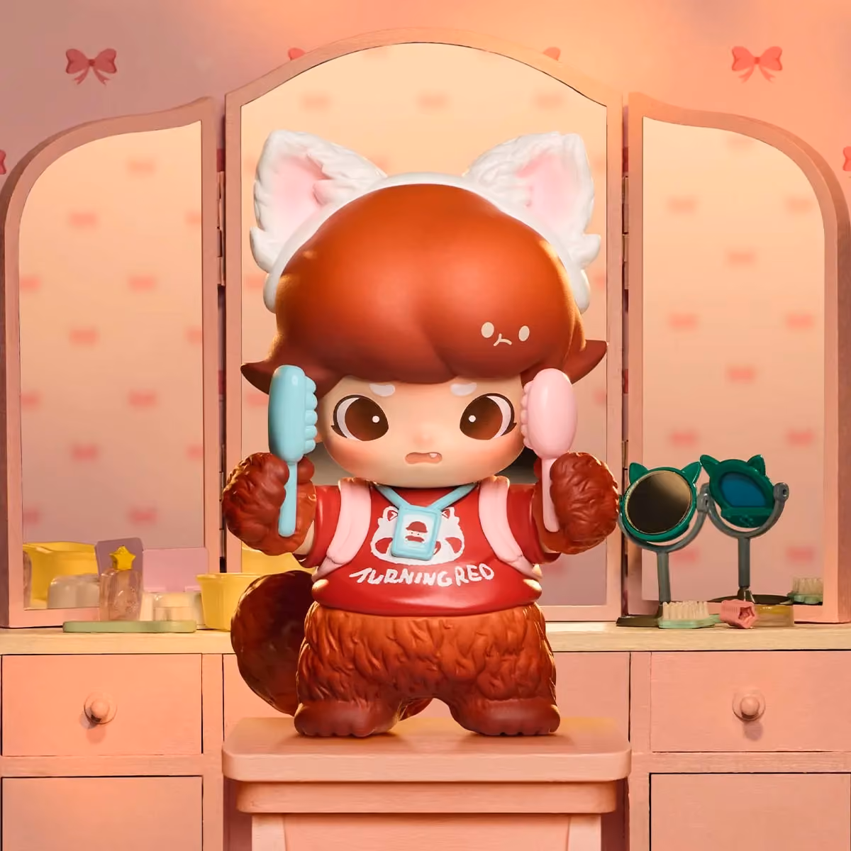 DIMOO as Red Panda Mei