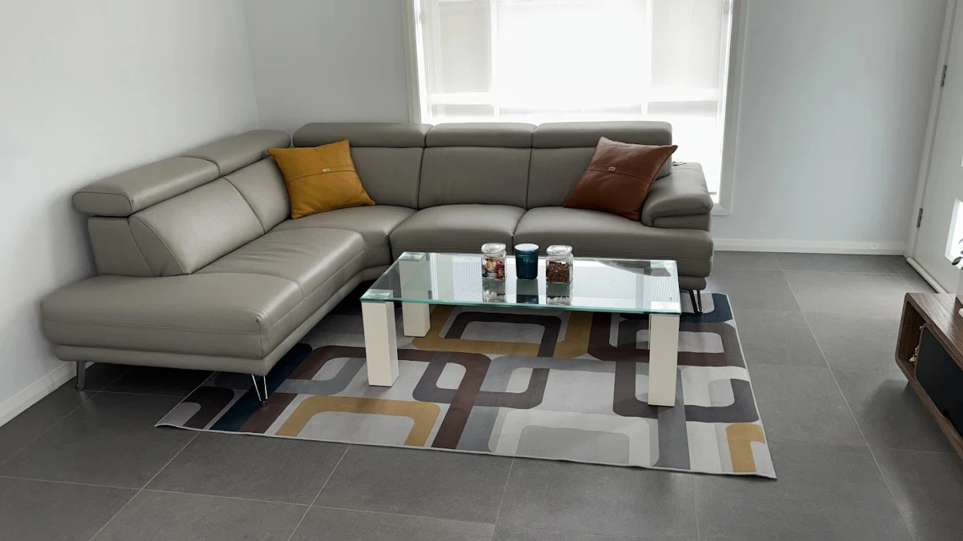 Leather quality sofa