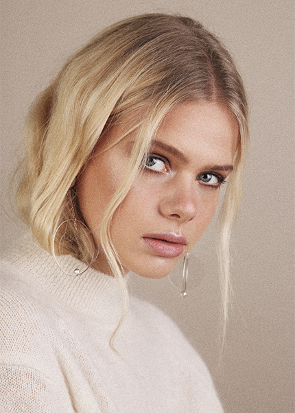 PERSUEDE Copenhagen campaign by Patrick Pankalla – minimalist fashion portrait.