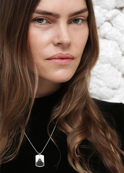 Close-up of Lykke May for PERSUEDE Copenhagen by Patrick Pankalla.
