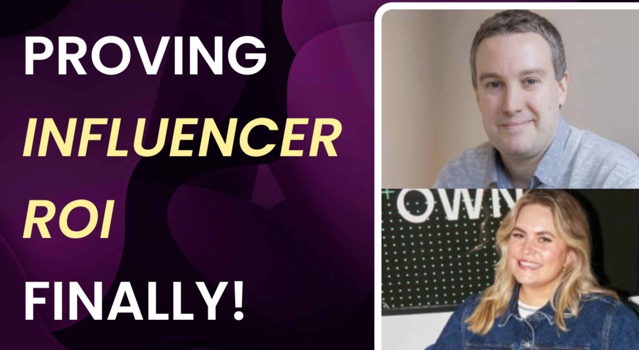 webinar with charlie oscar team about influencer marketing 