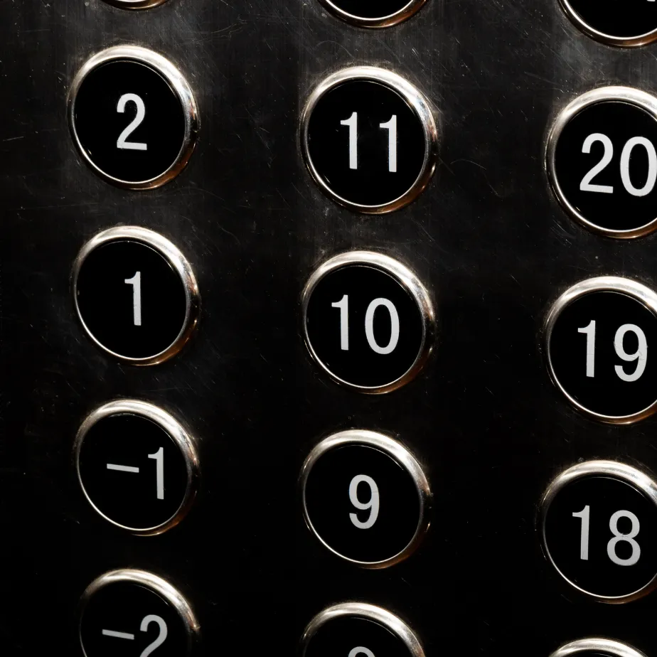 Elevator push buttons