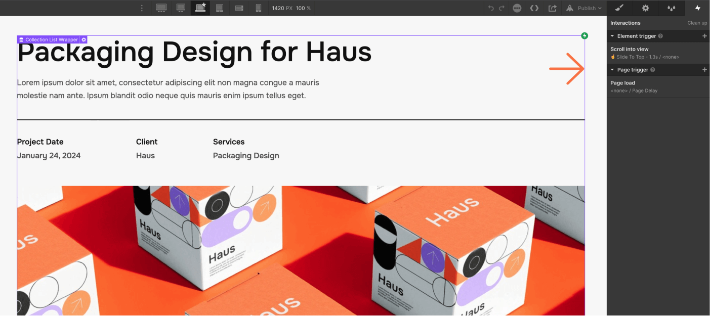 Animations - Creativeplus Webflow Template