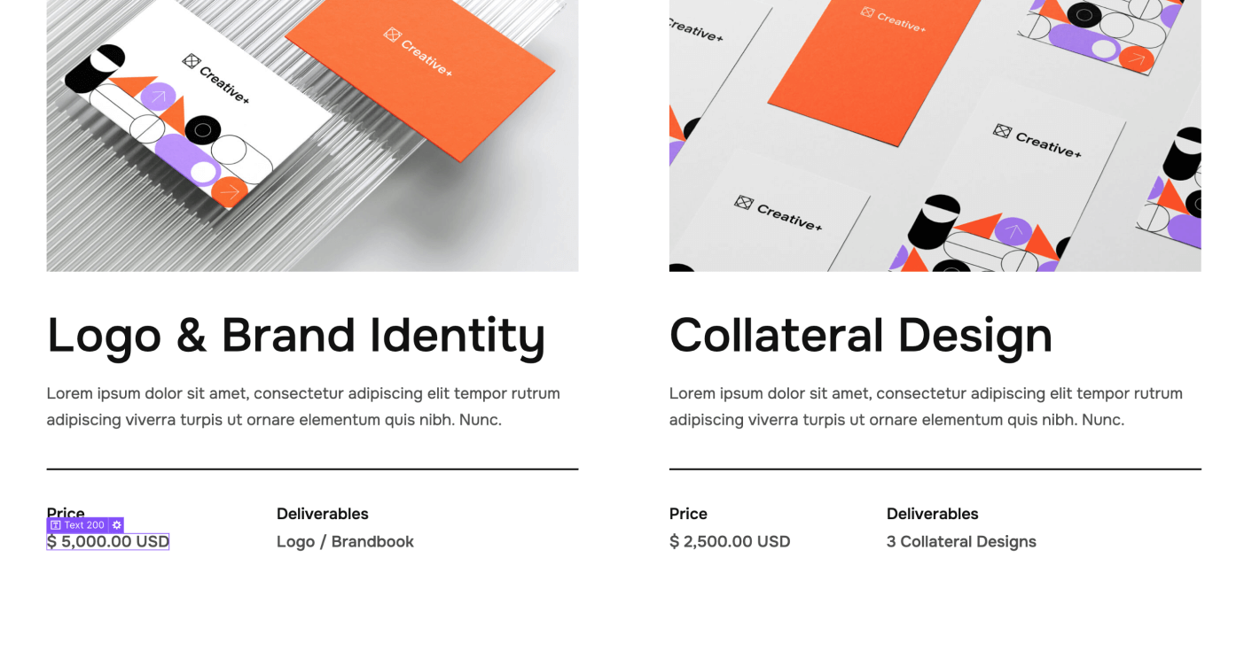 eCommerce Products - Creativeplus Webflow Template