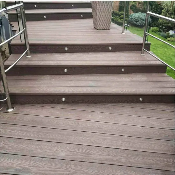 Проєкт з використанням дошки Zagu Classic 3D Chocolate та терасних світильників Garden Lights