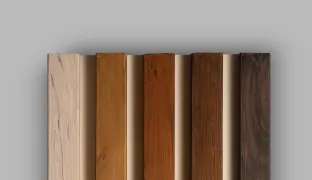 Вид зверху на стінову панель WoodPro Easy - 2