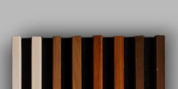 Вид зверху на стінову панель WoodPro Soft