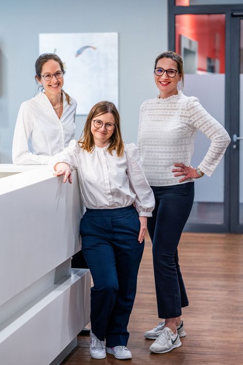 Drei Ärzte des Standorts Dachau eins.