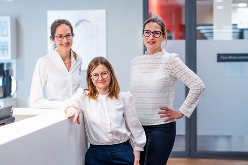 Drei Ärzte des Standorts Dachau eins.