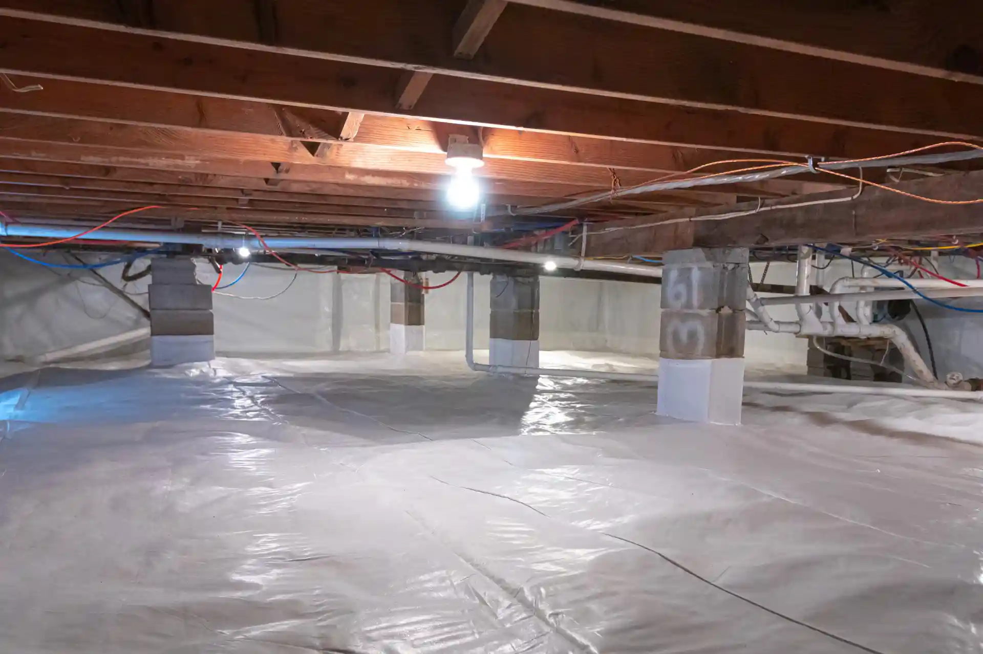 Meridian, NY Crawl Space Encapsulation EcoSpect