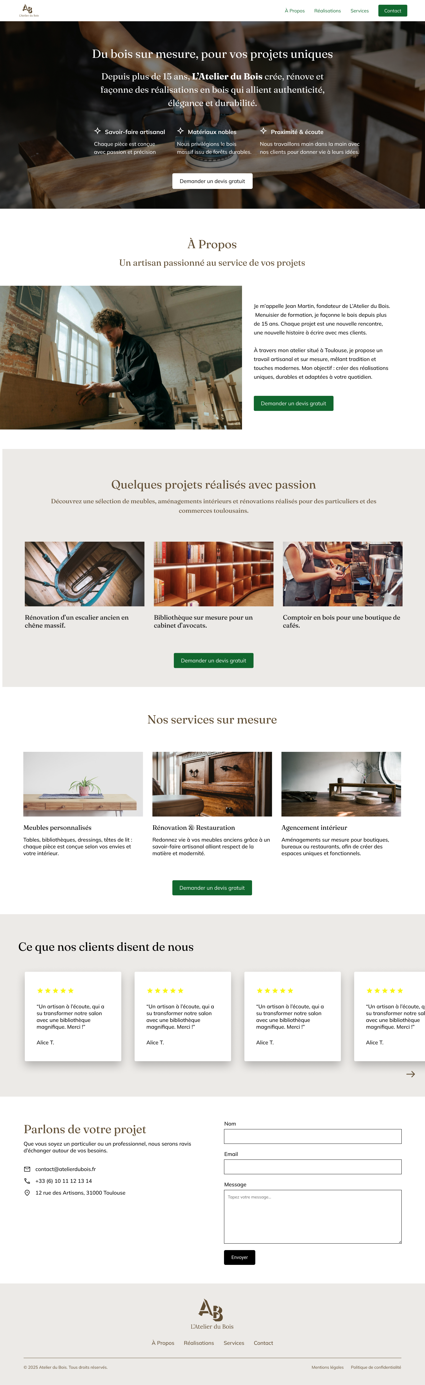 A screenshot of web page