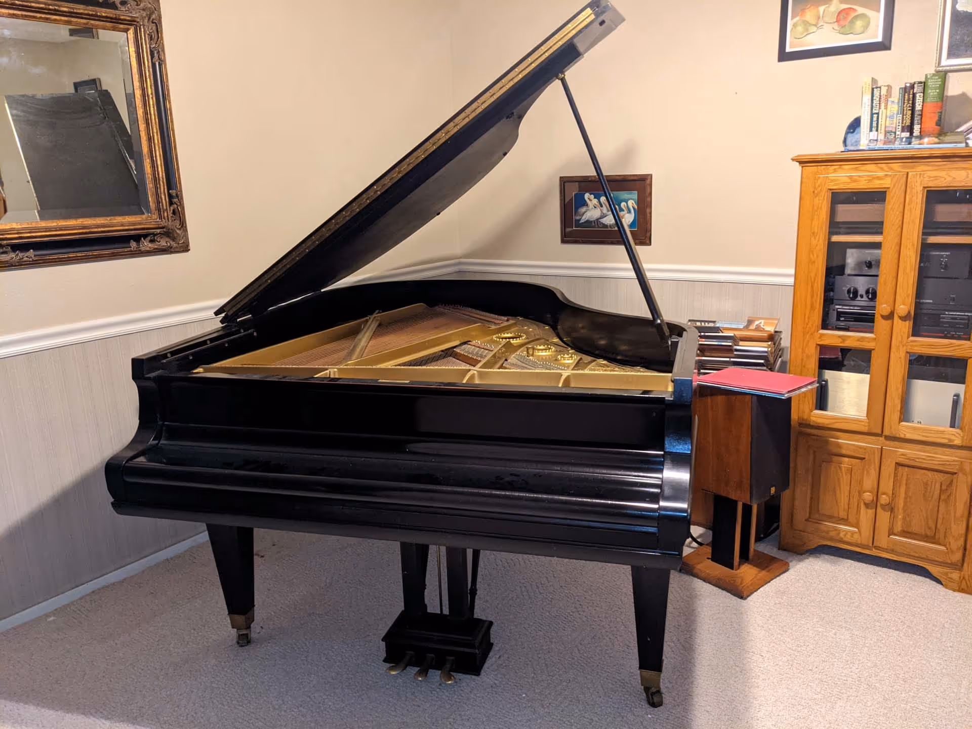 Grand Piano before transportation