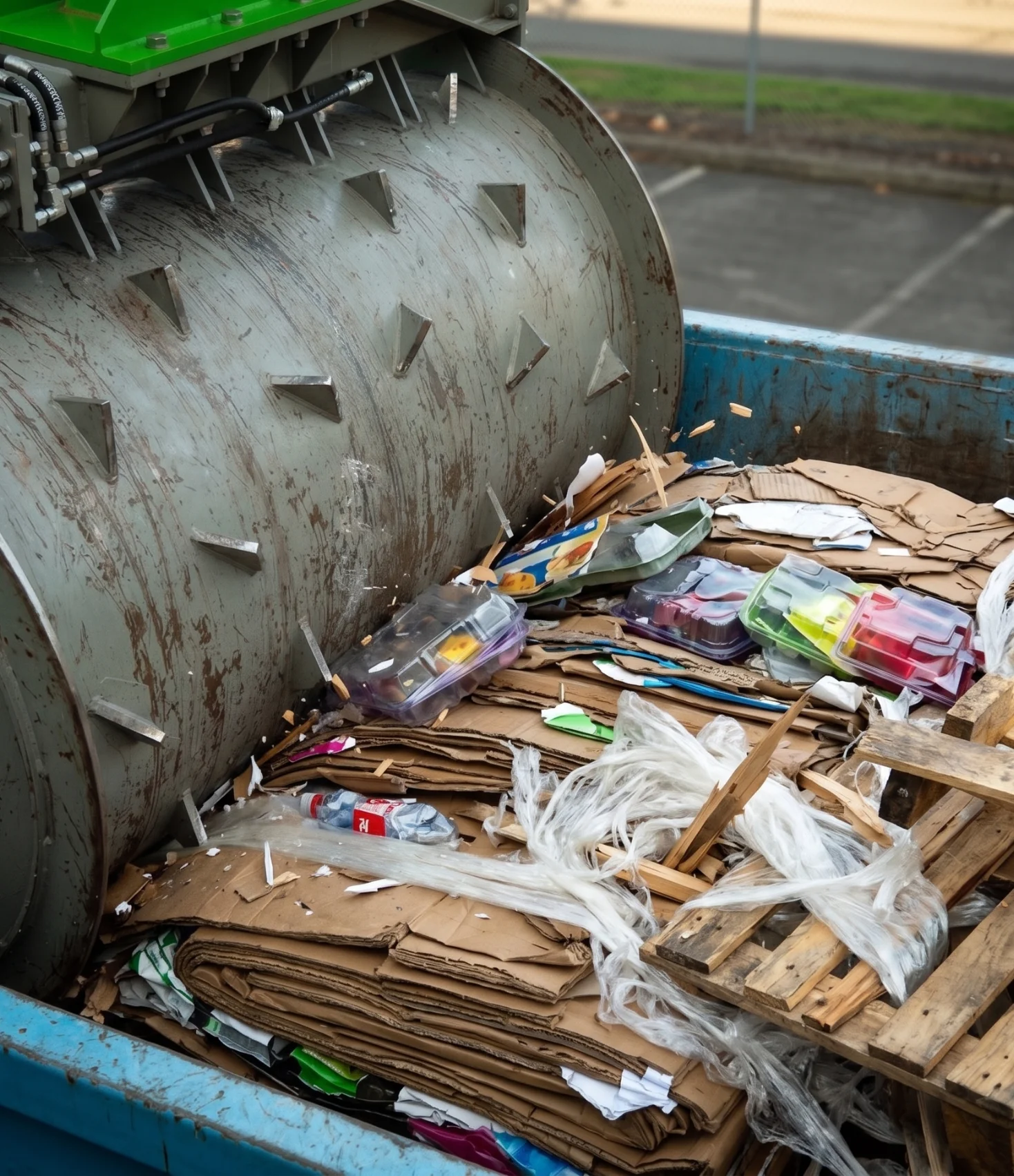 The Role of Volume Reduction in the Circular Economy