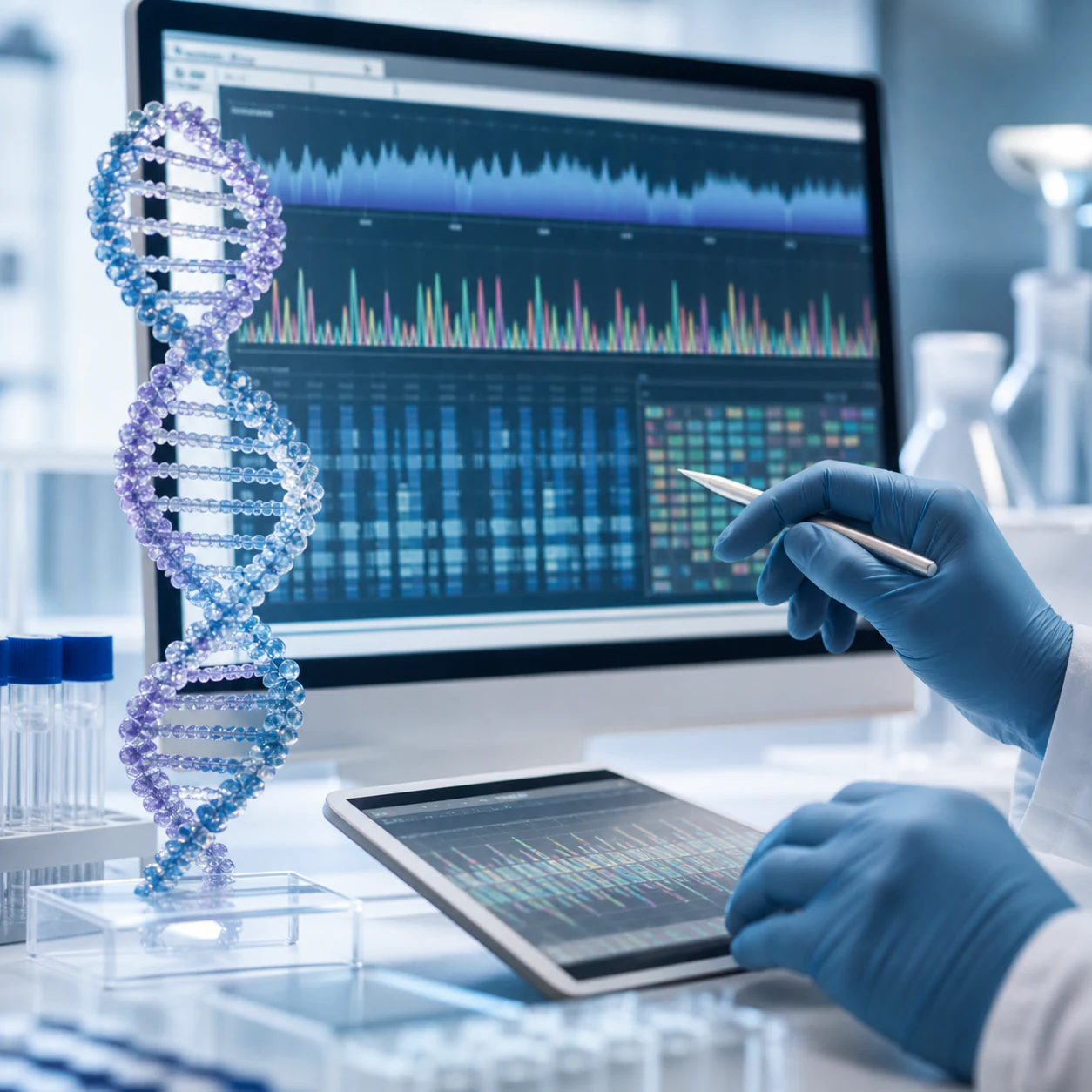 Genetic research data analysis