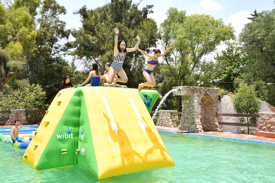 Unique attractions at Camp Santa Ursula: guaranteed fun for everyone
