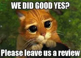 Positive Review Meme