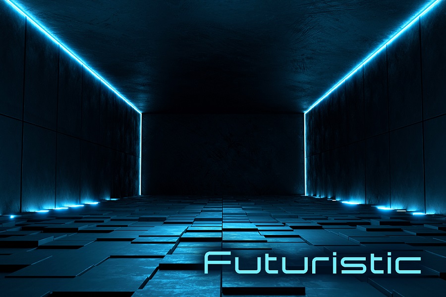 Futuristische ruimte
