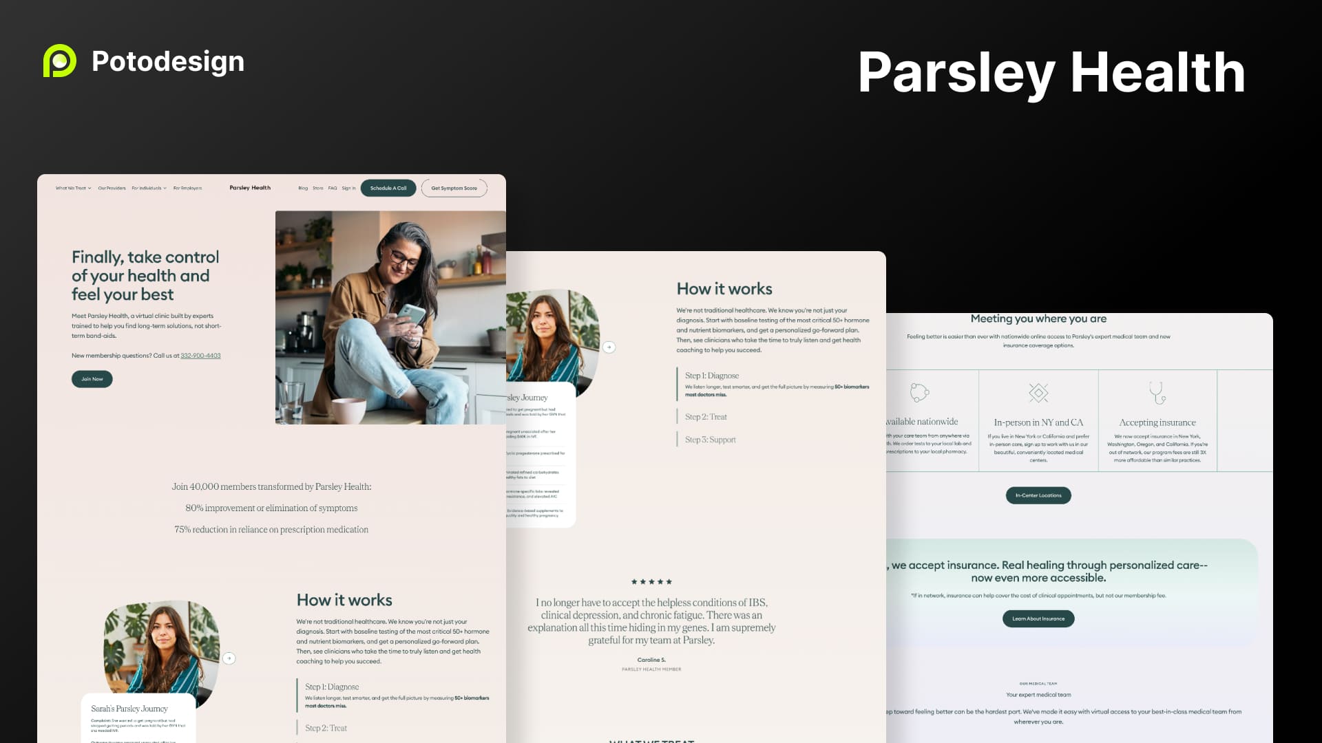 Parsley Health’s Website: How Functional Medicine Meets Luxury Wellness in UX Design