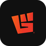 Wicked logo with stylized orange and red letter W on black background.