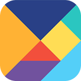 DataArt company logo with overlapping geometric shapes in blue, yellow, orange, red, and purple.