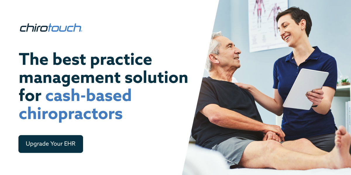 Chiropractic Software for Cash-based Practices