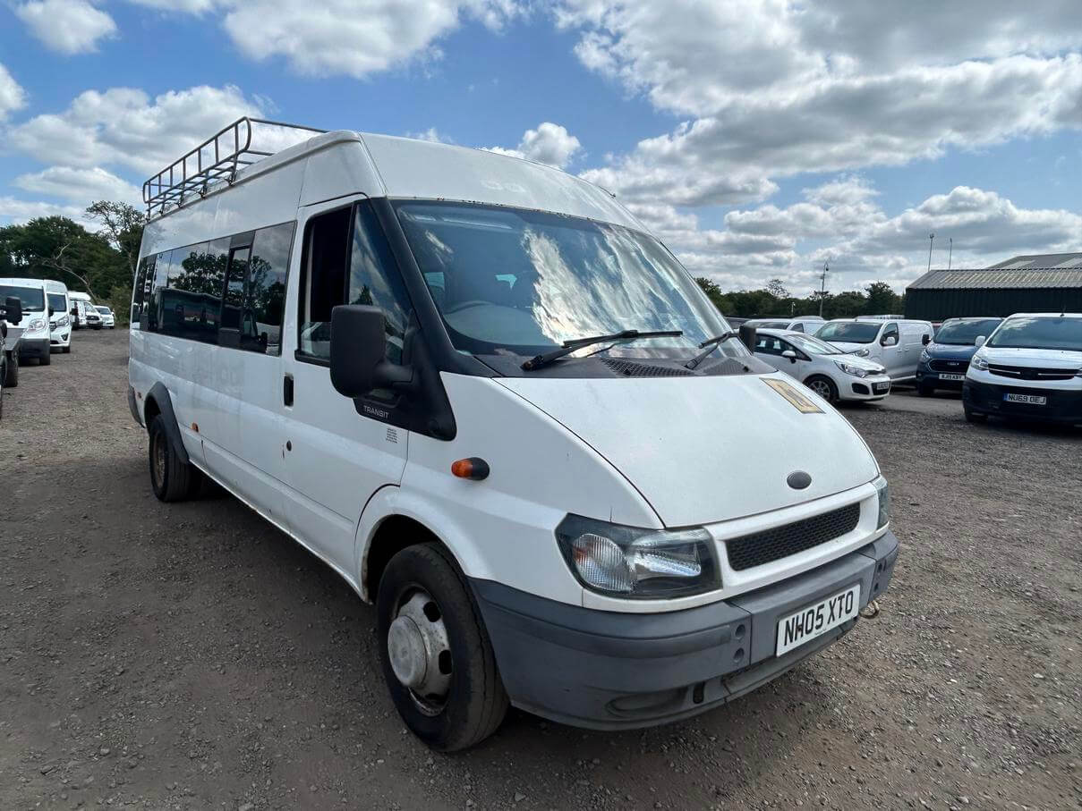 2005 Ford Transit Minibus 12 Months Mot Full History 75K Miles Roof Rack Vat Inc