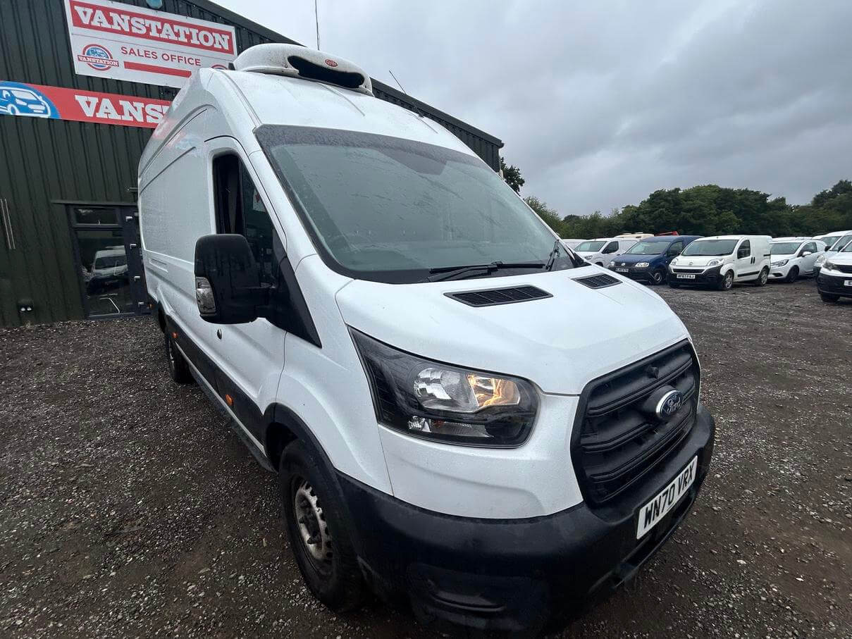70 plate Ford Transit 350 Ecoblue fridge freezer starts drives Euro 6 Vat Inc